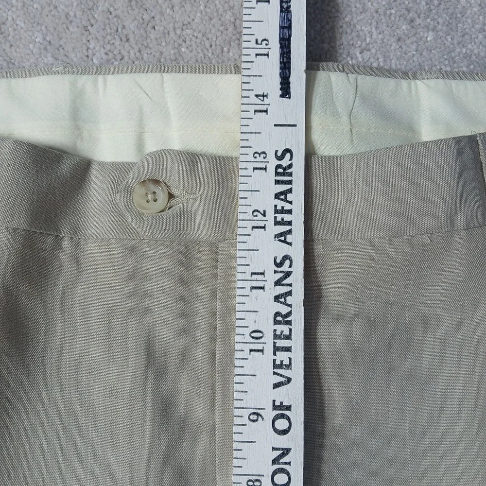 J. Ferrar Tan Suit 2 Piece Set 44S Jacket 2-button Ventless 44x32 Pants NWTS
